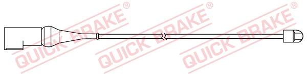 Czujnik zużycia klocka